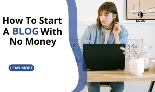 How to start a blog with no money